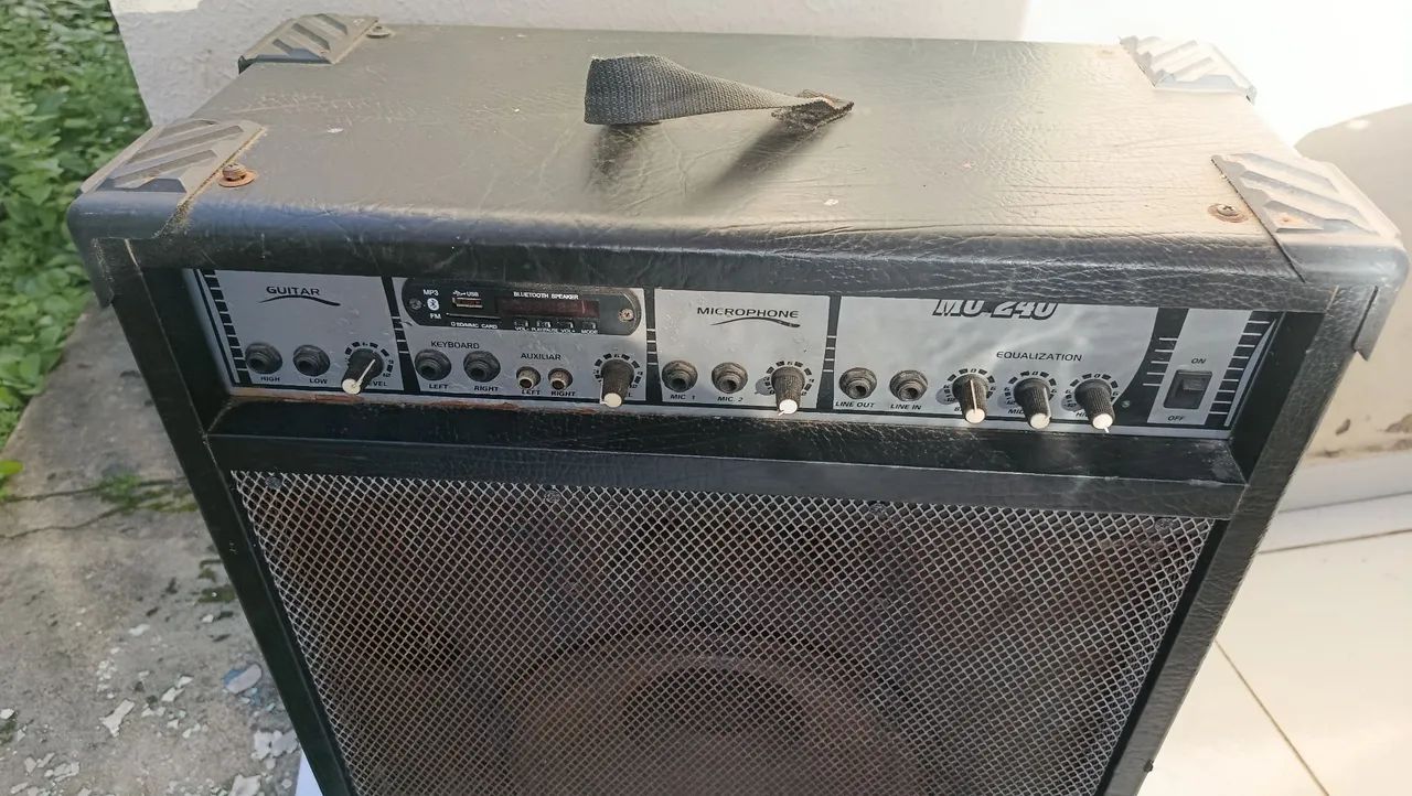 Caixa de som amplificada com bluetooth - Foto 4
