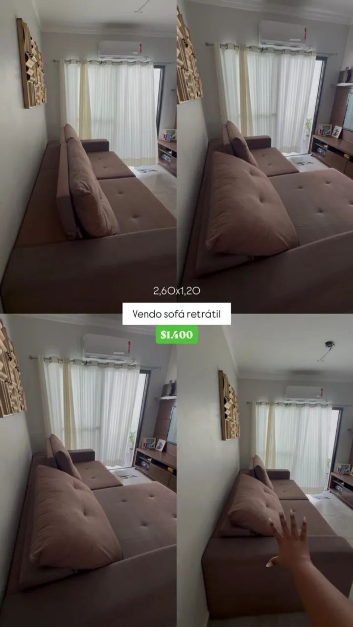 Sofá retrátil 