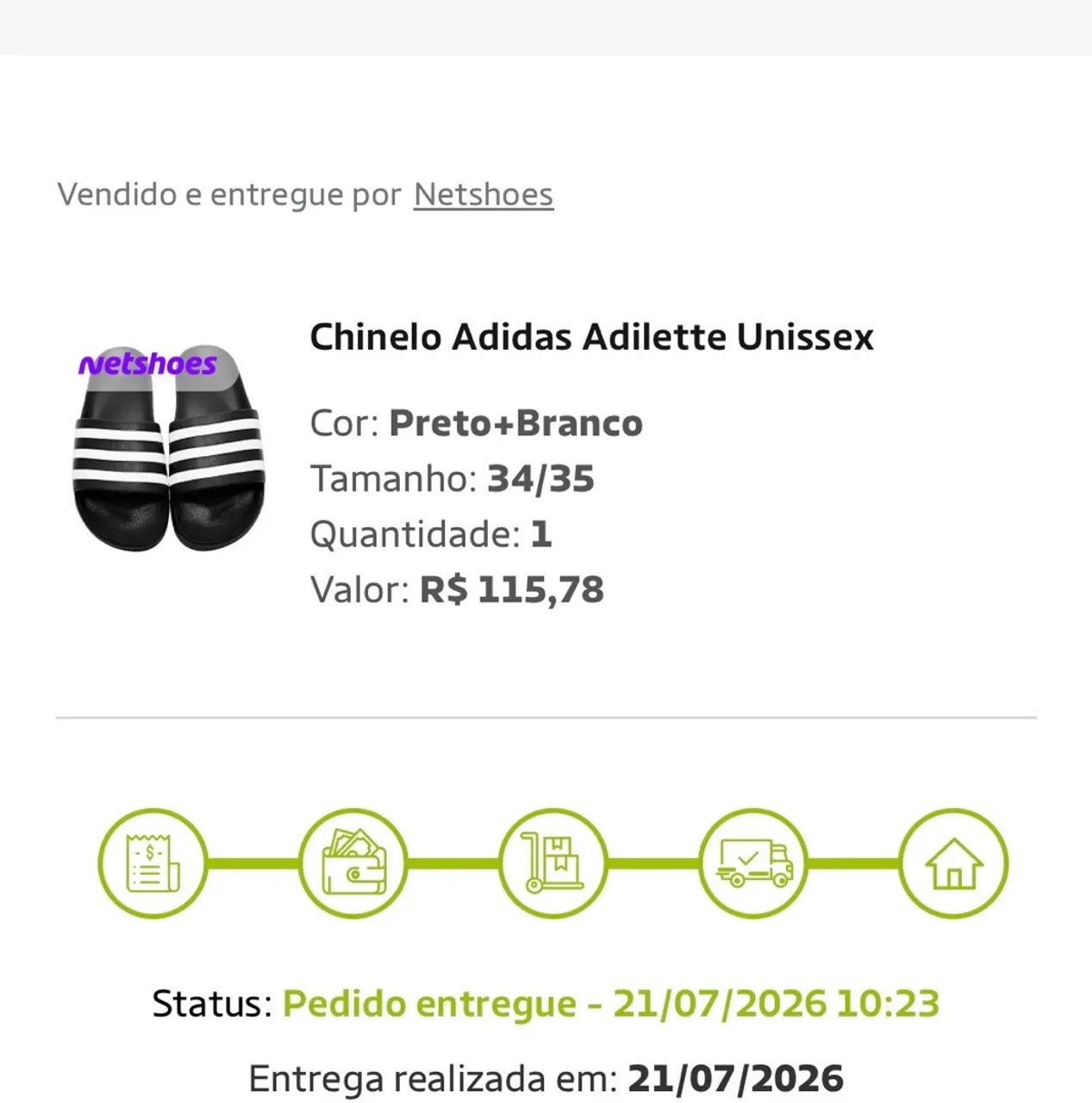 Adidas chinelo - Foto 4