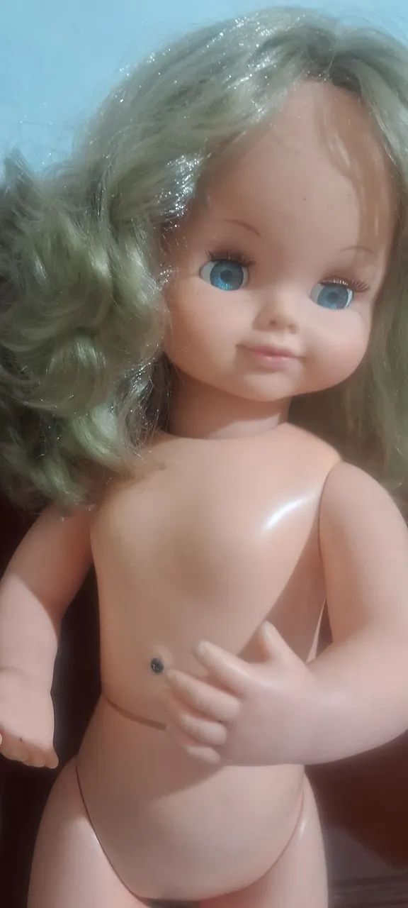 Boneca mãezinha antiga. 