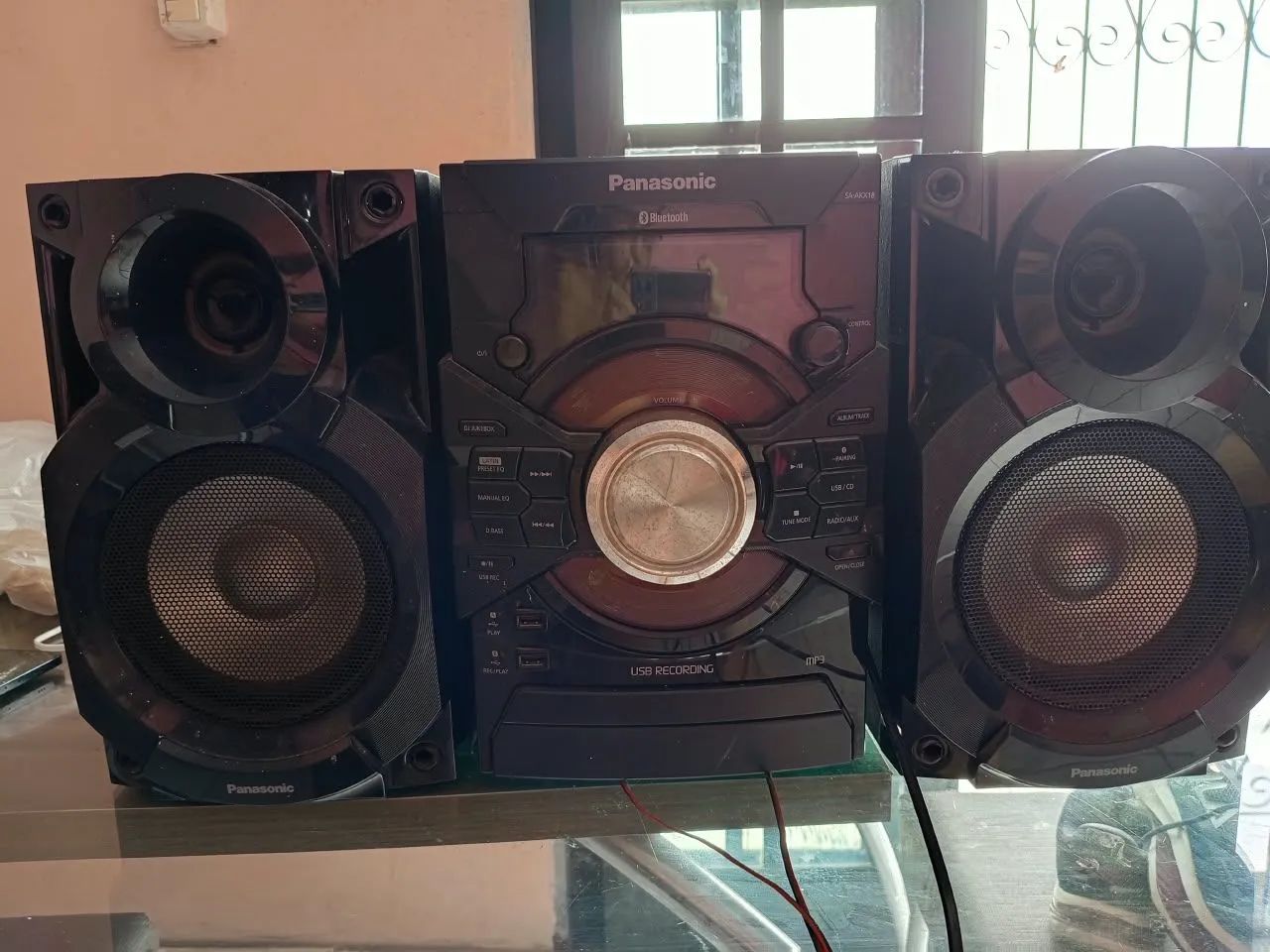 Conjunto de caixa de som Panasonic 