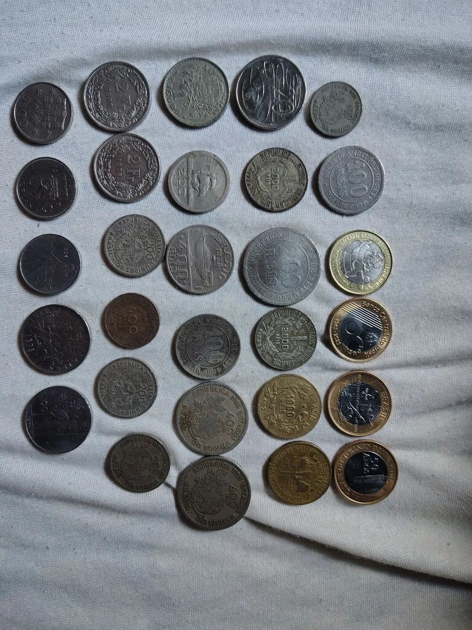 Moedas antigas 