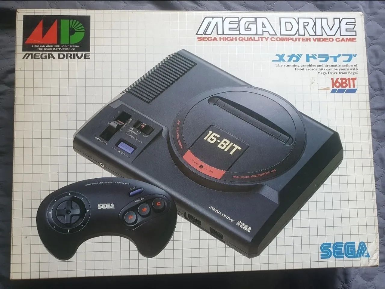 Mega drive japonês  - Foto 3