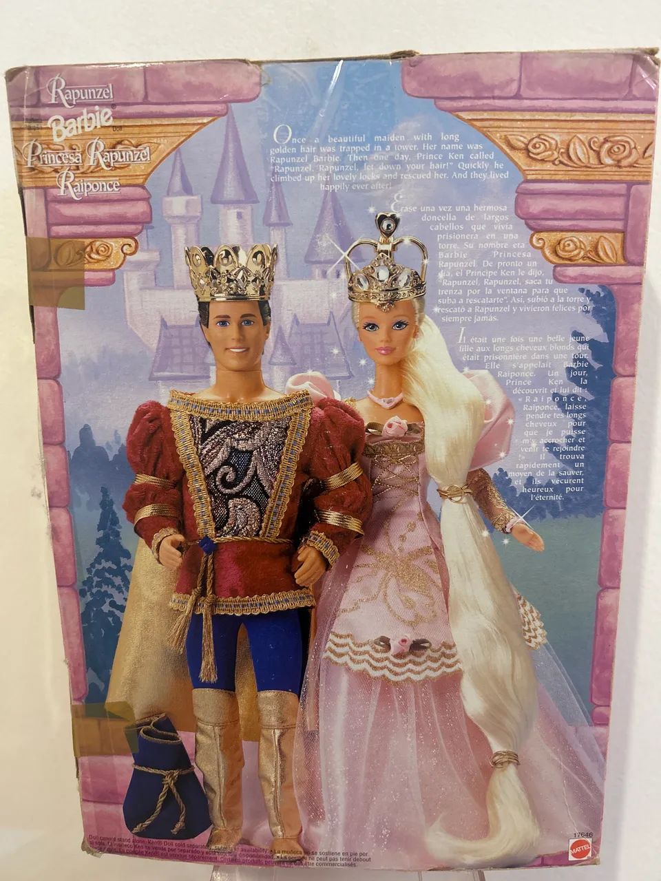 Barbie Rapunzel 1996 nova - Foto 4