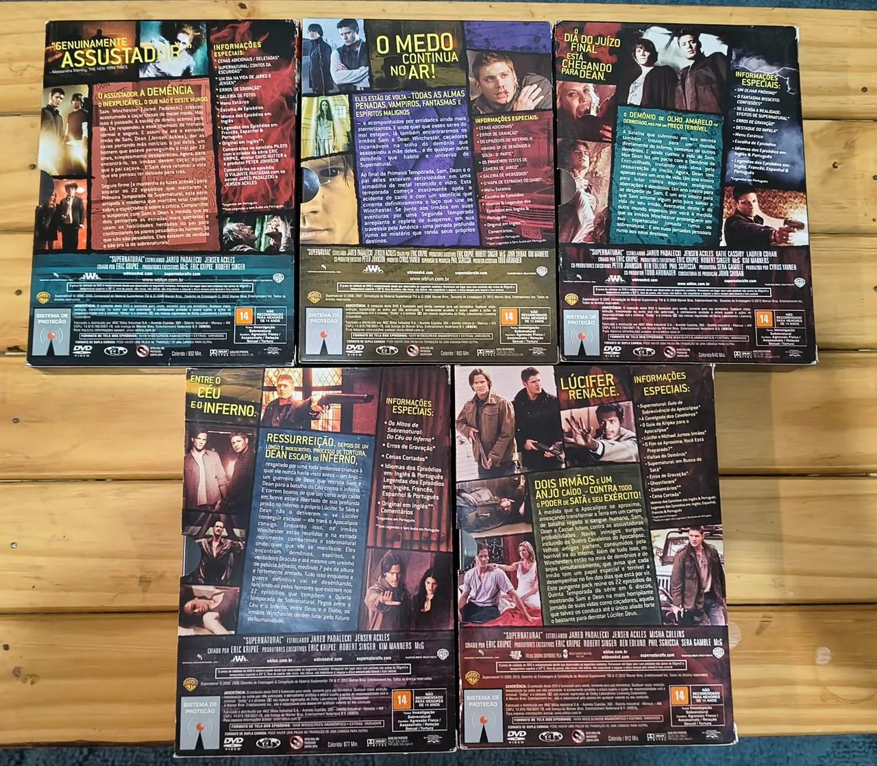 Box 1 a 5 temporada de Supernatural  - Foto 4