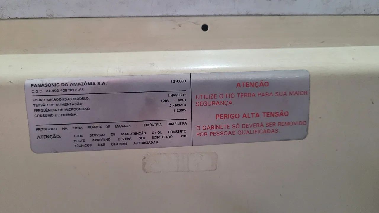 Microondas Panasonic Junior Modelo nn5556bh 1200w - Foto 2