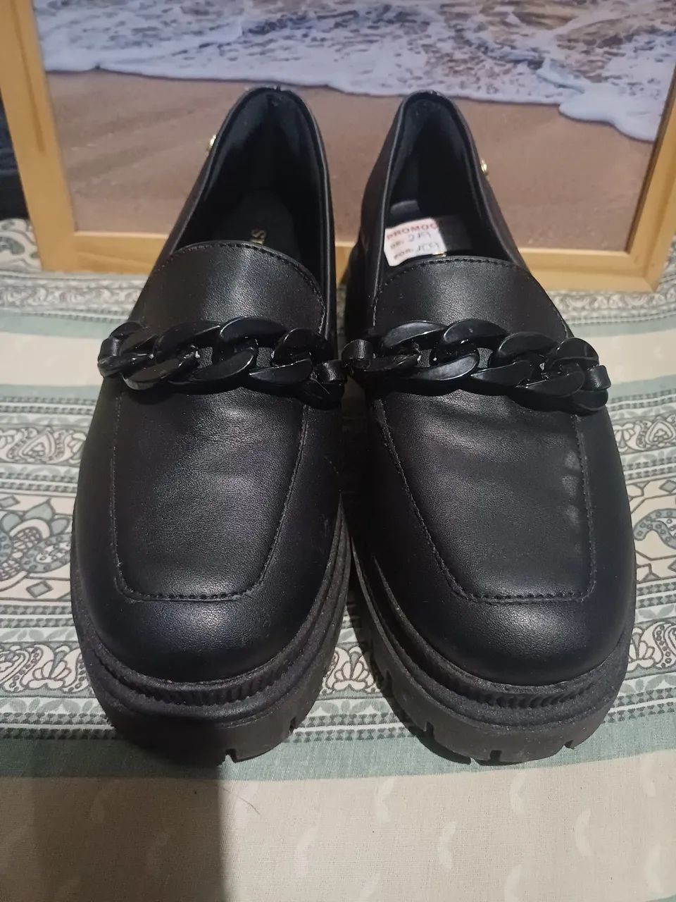 Sapato mocassim(stiletto)