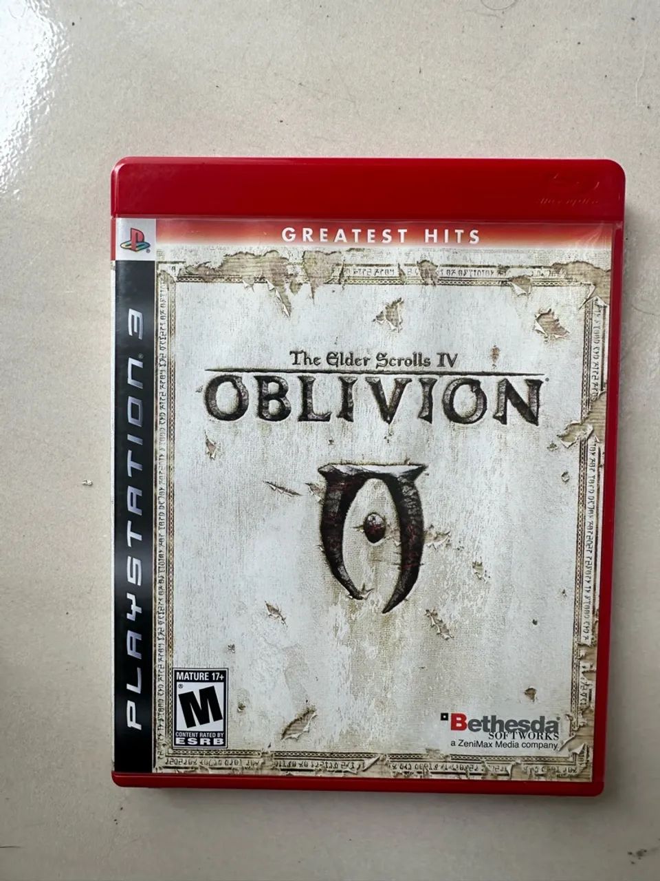 Jogo ps3 oblivion