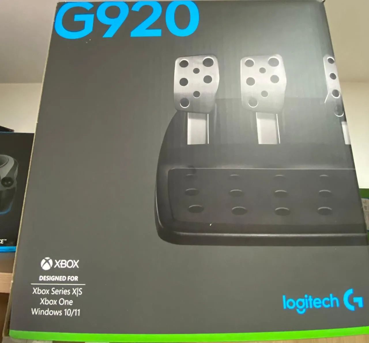 KIT VOLANTE G920 LOGITECH (XBOX/PC) + CÂMBIO + SUPORTE  - Foto 2