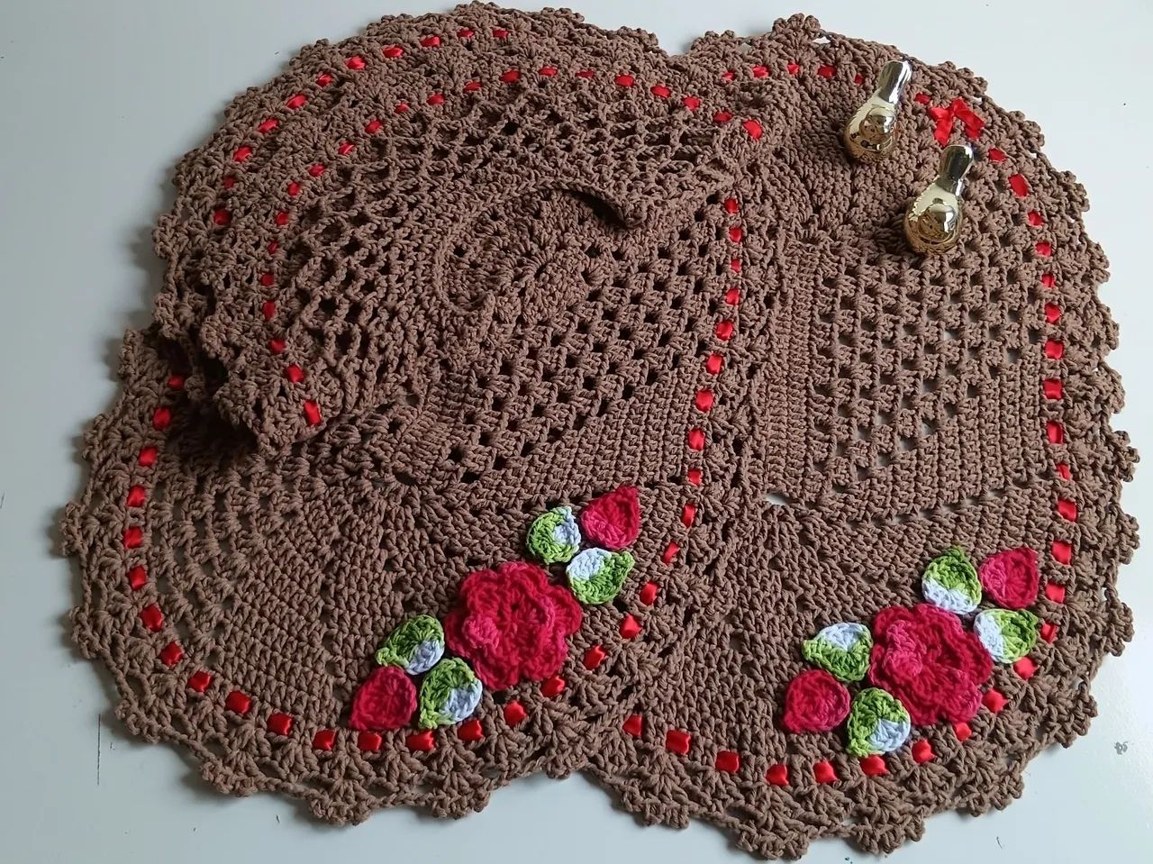 Kit jogo de banheiro em Croche  - Foto 2