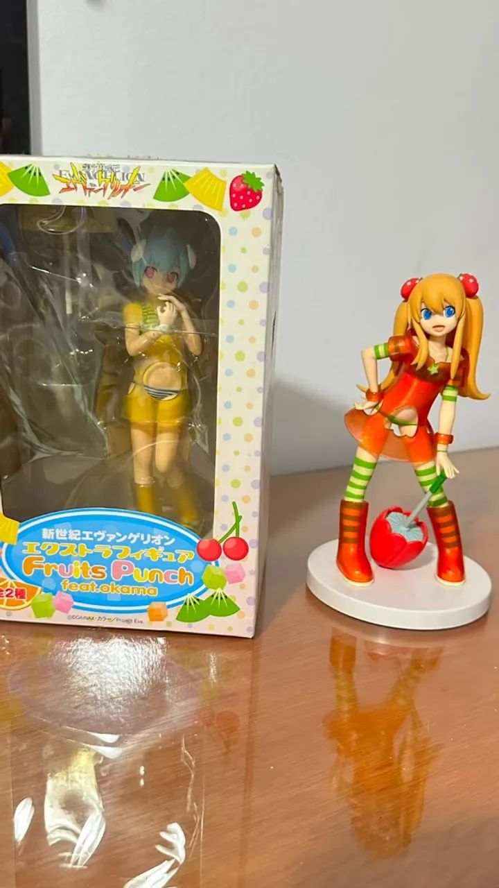 Evangelion Fruits Punch Rei & Asuka 17 Cm - SEGA