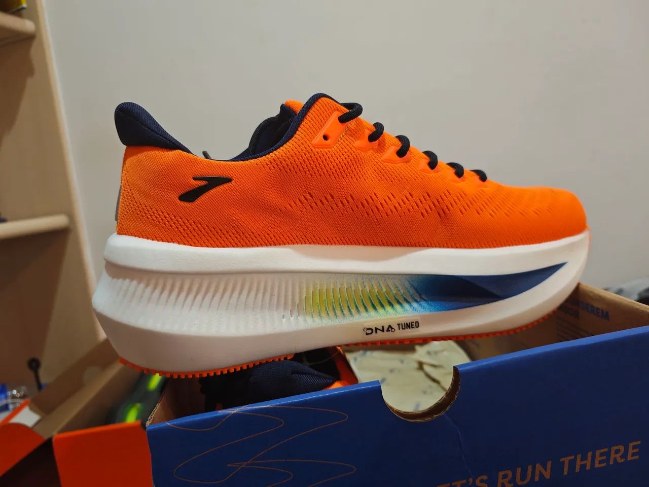 Brooks glycerin Max 2 laranja original com caixa  - Foto 3
