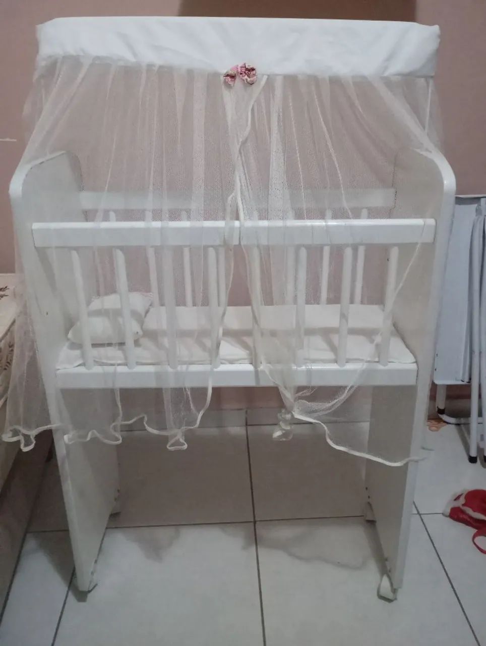 Mini berço bebê reborn - Foto 2