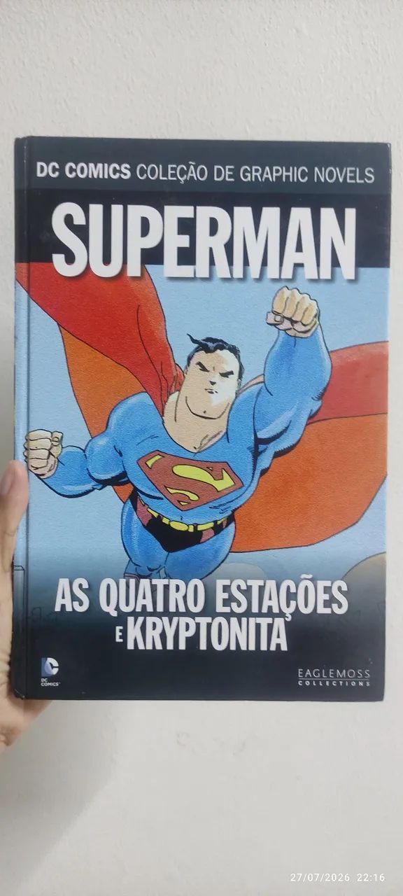 Superman as quatro estações e Superman: Kryptonita *leia toda a descrição*