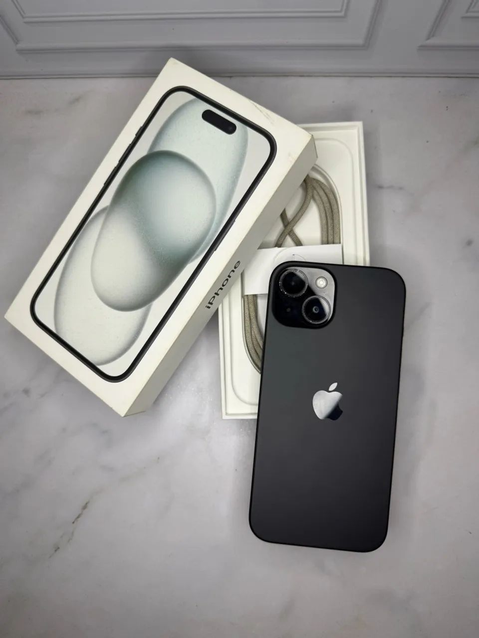 iPhone 15 preto 128gb 