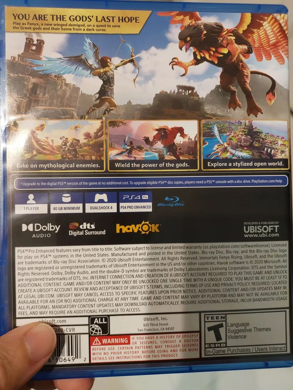 Jogo PS4 Immortals Fenyx Rising - Foto 2