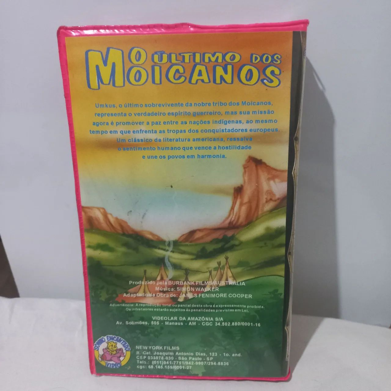 Vhs o último dos moicanos  - Foto 2