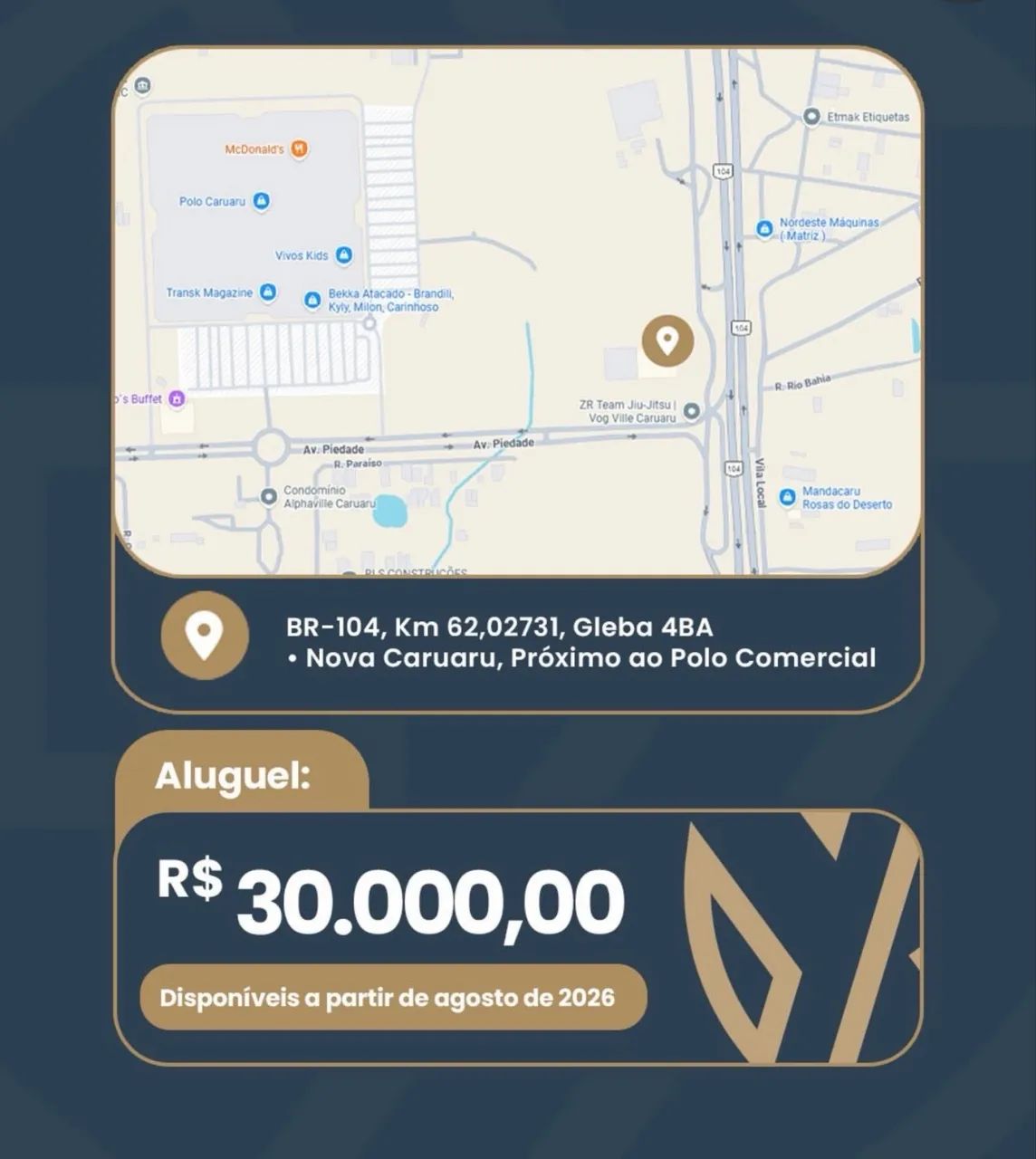 ALUGO GALPÃO EM CARUARU AS MARGENS DA BR  - Foto 3