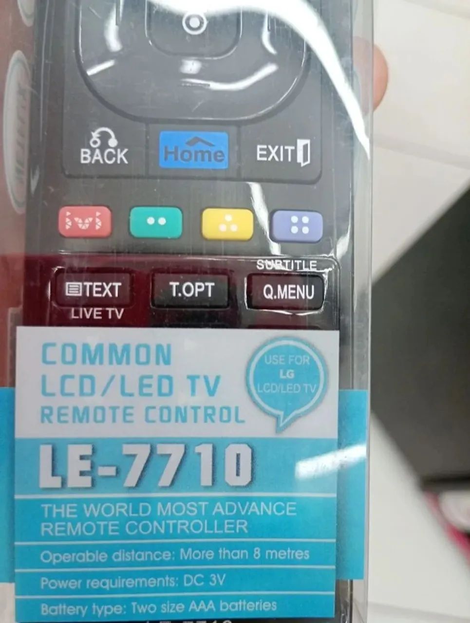 Controle Remoto Para TV Lcd/Led Universal LG Lcd LE-7710 - Foto 4