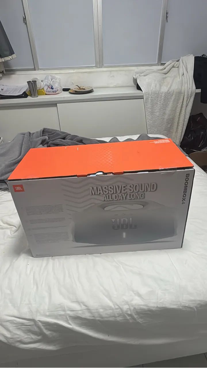 Jbl boombox 4 branca