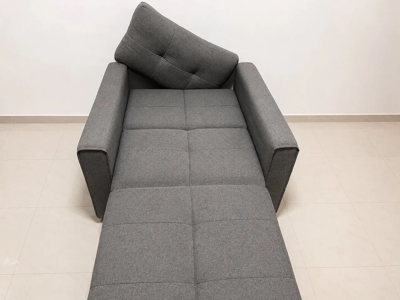 Sofá 2 em 1 que vira cama 