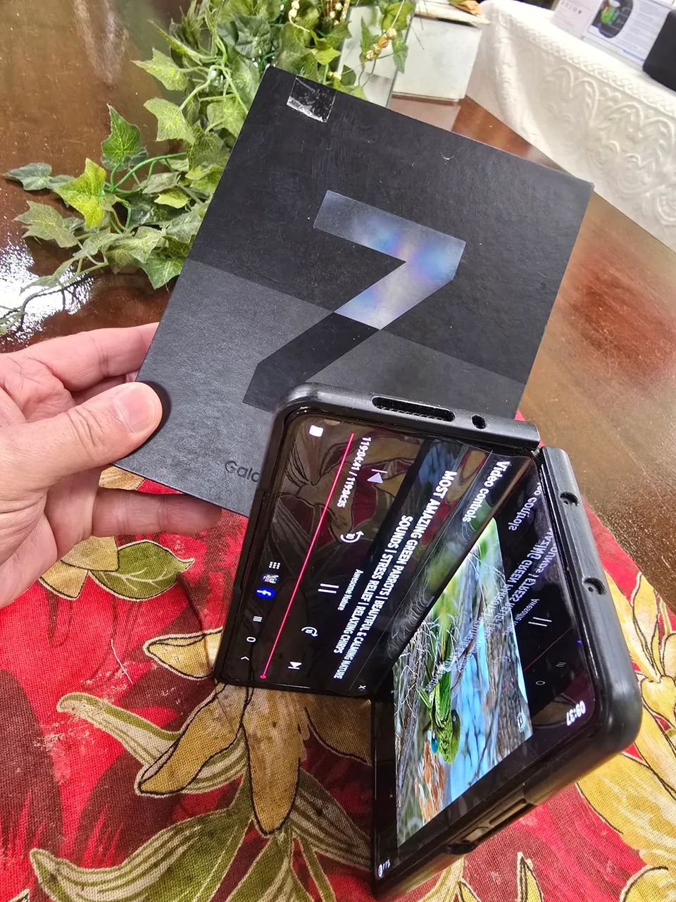 Z fold 3 512 gb  original perfeito - Foto 5