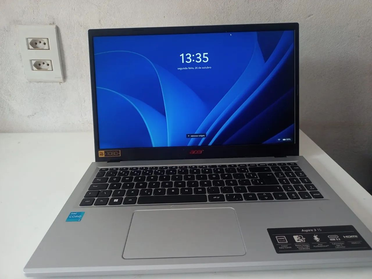 ? VENDO NOTEBOOK ACER ASPIRE 3 ? INTEL CORE i3! - Foto 2