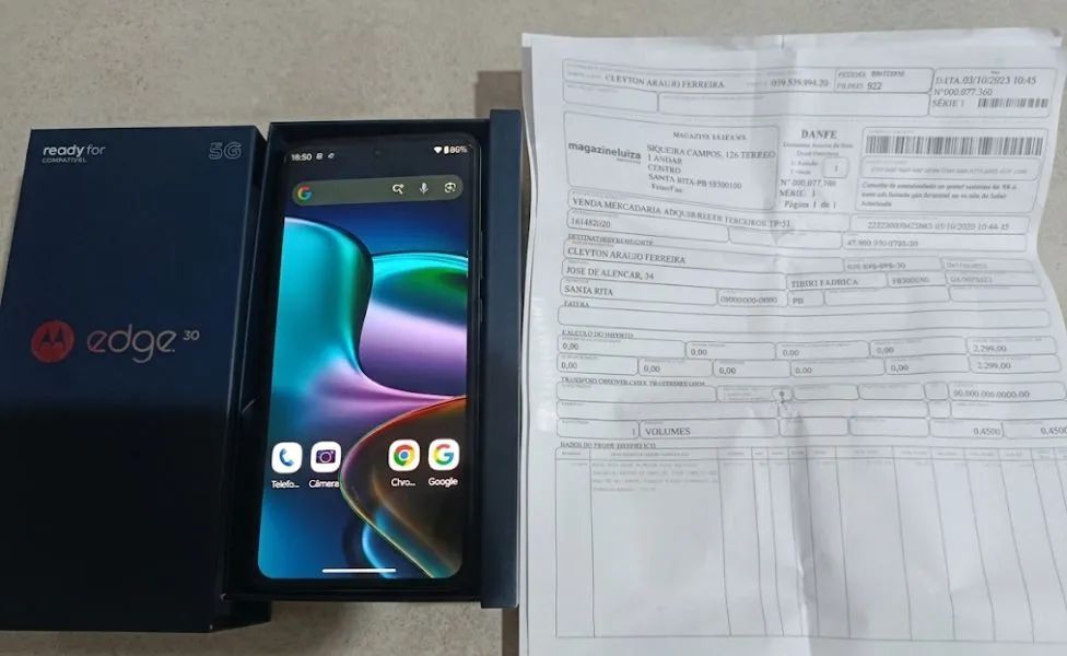 SMARTFONE MOTOROLLA EDGE 30  - Foto 2