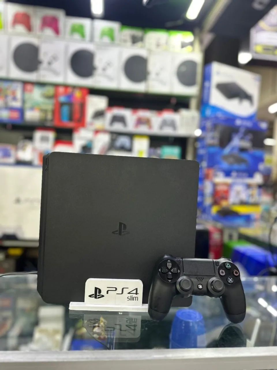 PS4 SLIM SEMINOVO 
