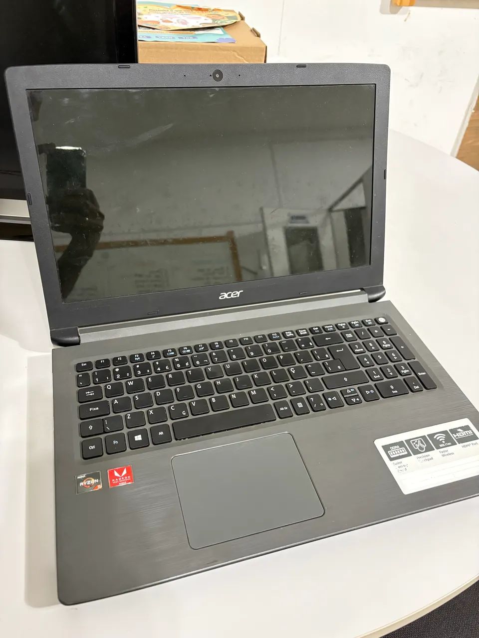 Notebook Acer Aspire 3, Ryzen 5 2500U, 12gb RAM, HD 1TB + ssd 128gb 