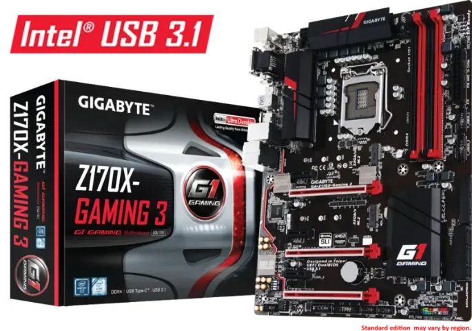 KIT INTEL I7 7700K + Gigabyte GA-Z170X-Gaming G3 - Processadores