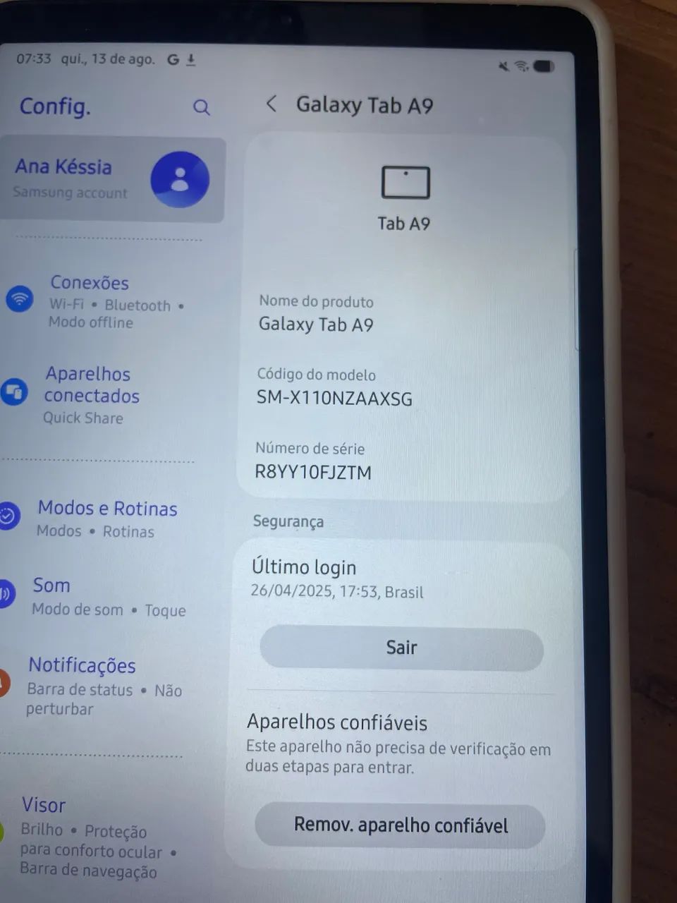 Vendo GALAXY TAB A9  - Foto 3