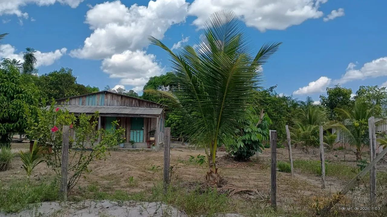 Terreno 20x80 com casa 8 por 8