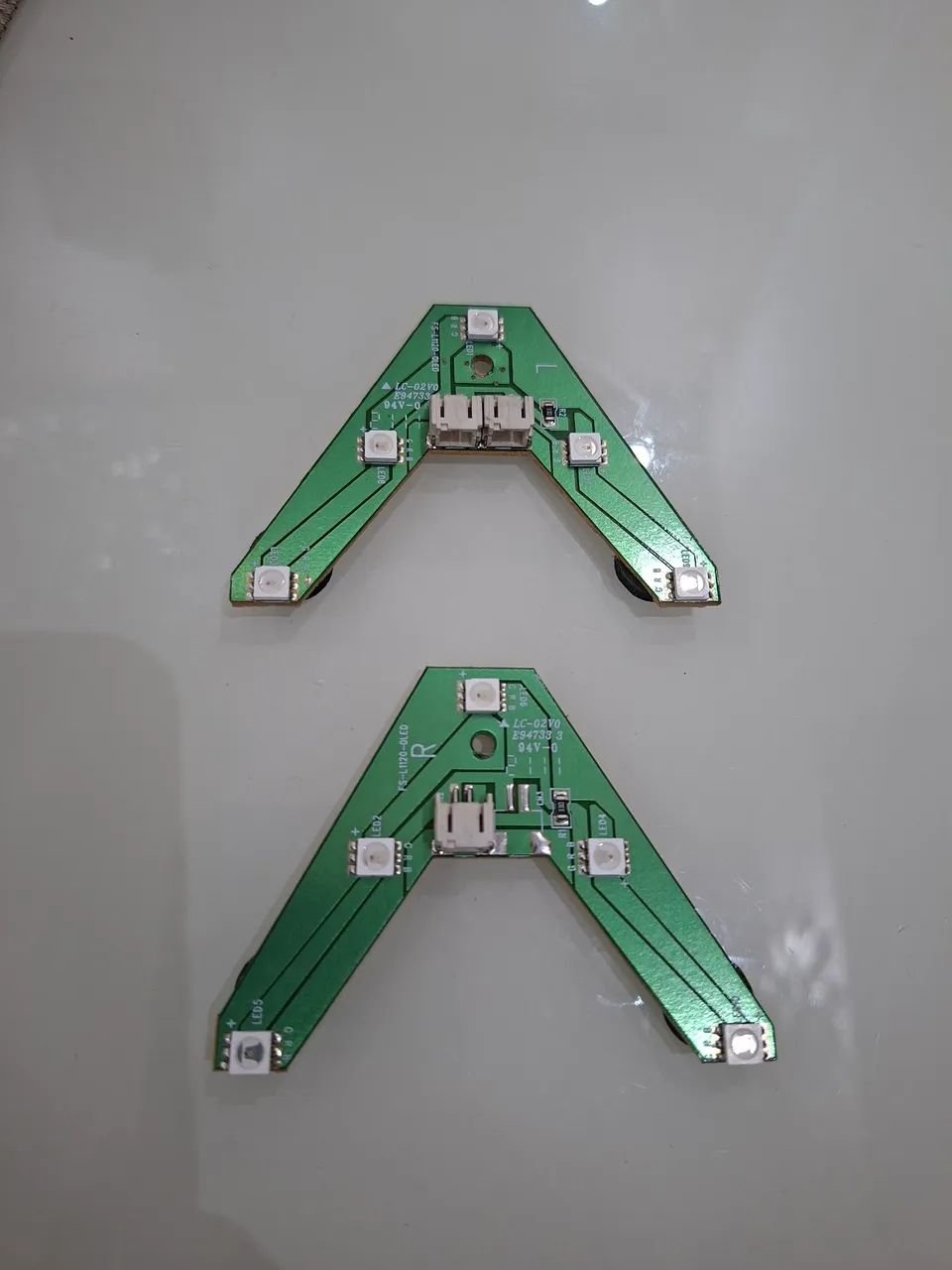 Leds de caixa amplificada mundial 