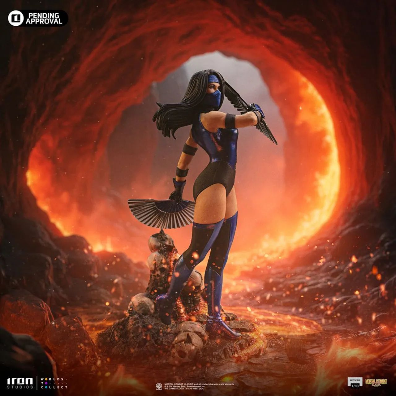 Kitana - Mortal Kombat - Art Scale 1/10 - Iron Studios - Foto 4