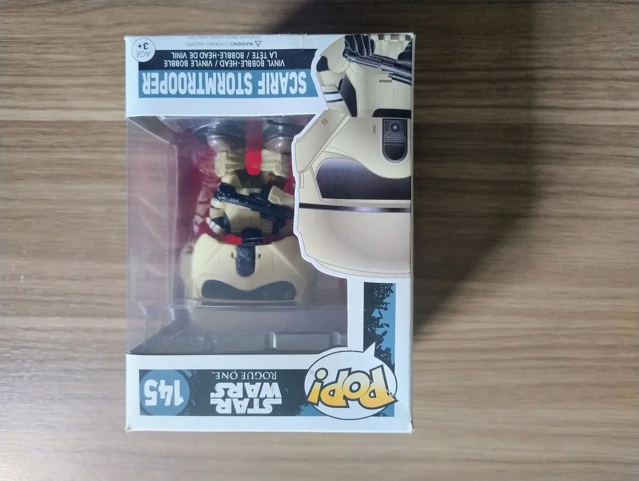 Funko pop Scarif Stormtrooper Star Wars #145 na caixa - Foto 2