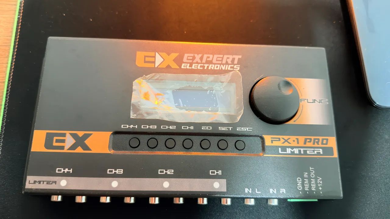 Processador de áudio automotivo expert - Equipamentos e Acessórios