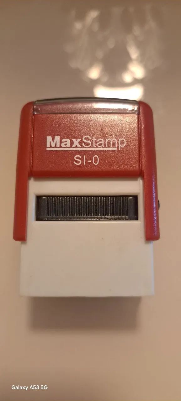 Carimbo automatico Maxtamp