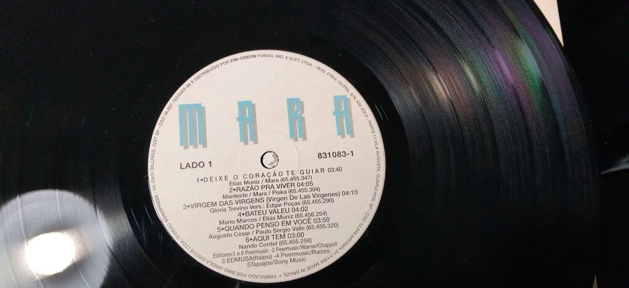 LP disco de vinil da Mara maravilha - Foto 4