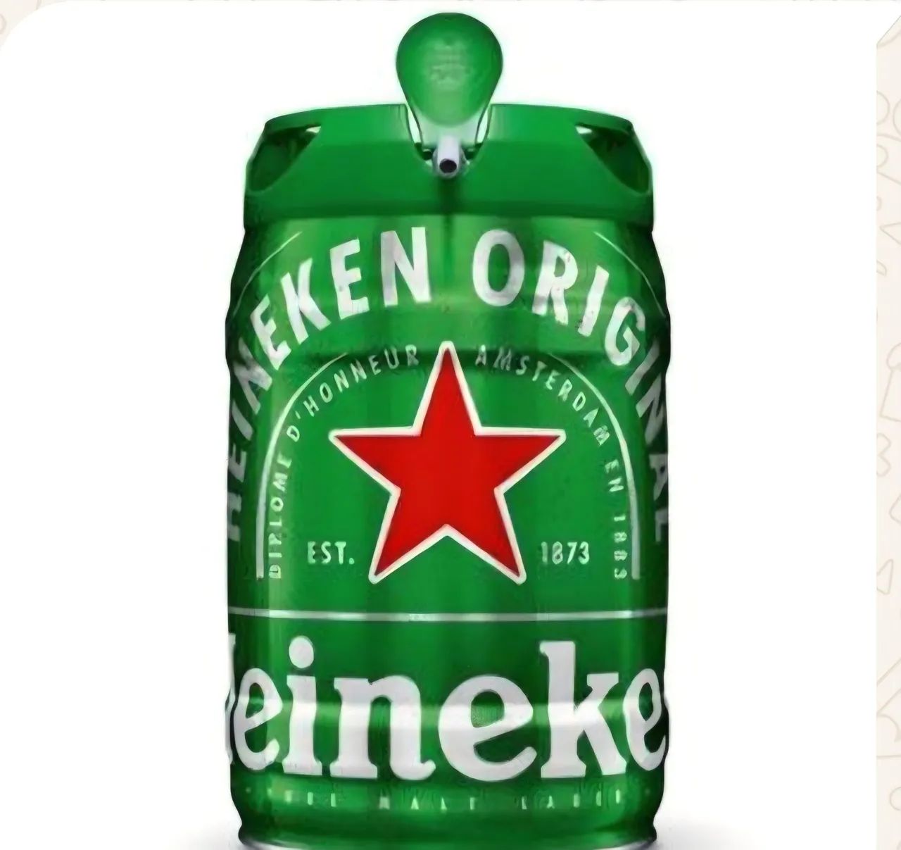 Barril de Heineken vazio 