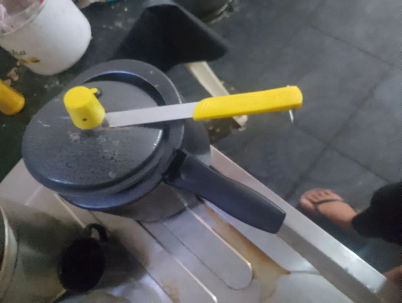 Panela de pressao