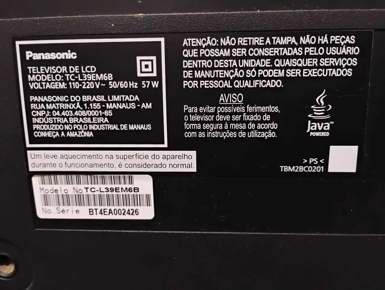 TV Panasonic 32 polegadas  - Foto 3