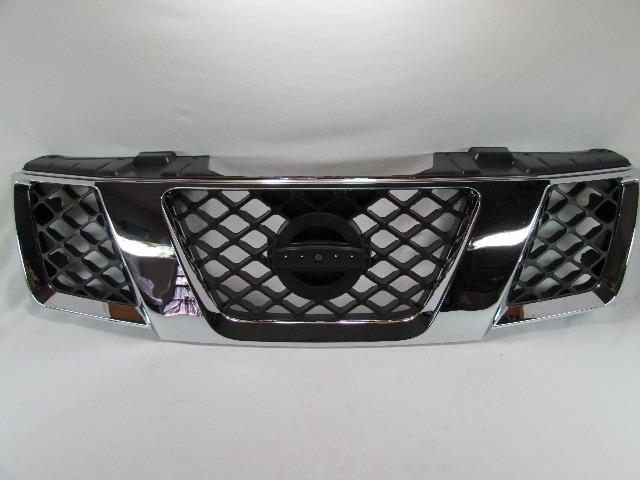 Grade Radiador Frontier Preta Cromada 2008 2009 2010 2011