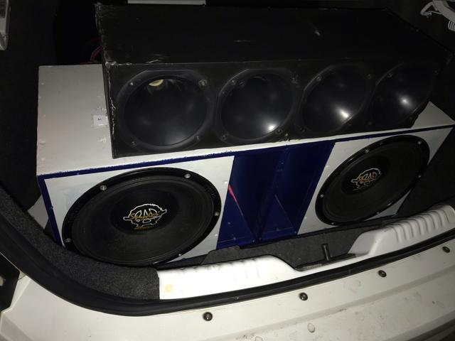 Kaos 600rms + 4 cornetas
