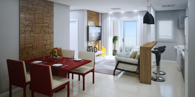 Lindo apartamento no santo antonio | 02 dormitórios | sacada com churrasqueira - Foto 7