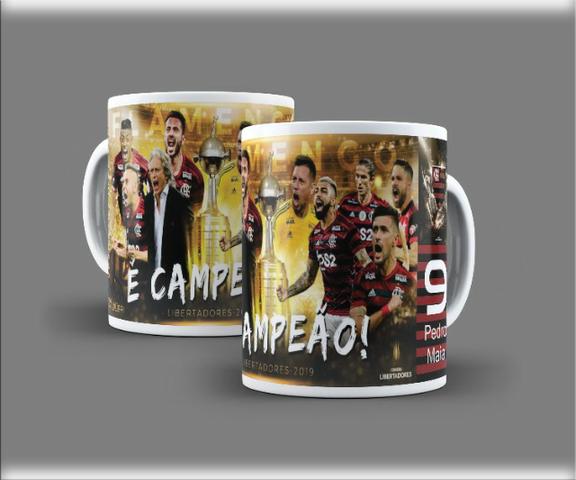 Caneca Flamengo Libertadores