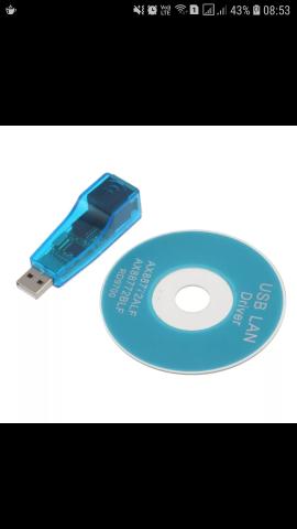 Adaptador de placa de rede usb