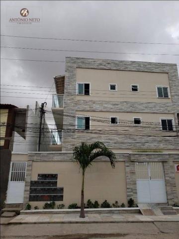 Apartamento com 2 dormitórios para alugar, 40 m² por R$ 500,00/mês - Serrinha - Fortaleza/