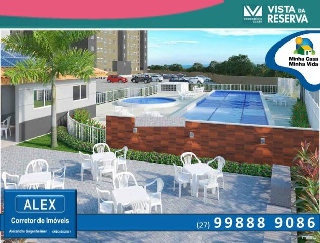 ALX - 46 - Apartamento com 3 Quartos - Entrada Parcelada em 60 meses - Vista da Reserva - Foto 3