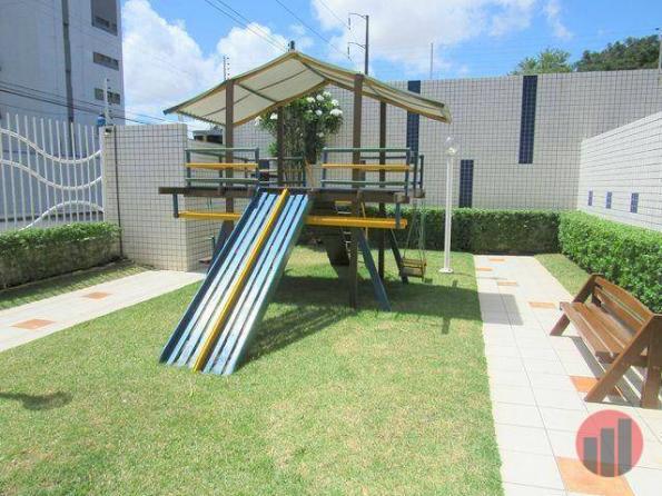 Apartamento com 3 dormitórios para alugar, 125 m² por R$ 1.700/mês - Meireles - Fortaleza/ - Foto 3
